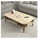 Hanah home eylul - travertine travertine coffee table | ePonuda.com