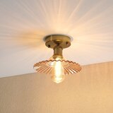  Stropni luster TRISH 1xE27/15W/230V zlatna/dimljeno bež | Eponuda.com