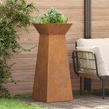 vidaXL stojalo za rastline Jeklo, odporen na vreme 40 x 40 x 101 cm | Shoptok.si