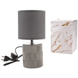 Dakls Siva stolna lampa s tekstilnim sjenilom (visina 27 cm) – | shoptok.hr