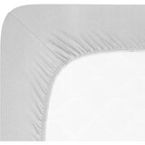 Andrea Simone Svijetlo siva plahta s gumom od jerseya 180x200 cm Boxspring – | shoptok.hr