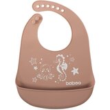 Baboo Silicone Bib slinček Au Naturale, 4m+ 1 kos Cene