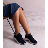 Gemre Navy blue Muaza sports sneakers | Shoptok.si