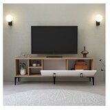Hanah home TV komoda, krem Slike