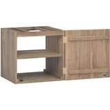  Zidni kupaonski ormarić 46 x 25,5 x 40 cm od masivne tikovine | shoptok.hr