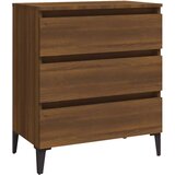  Komoda rjavi hrast 60x35x69 cm konstruiran les, (20654142) | Shoptok.si