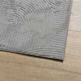  Tepih IZA kratka vlakna skandinavski izgled sivi 200x280 cm | shoptok.hr