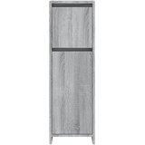 vidaXL kopalniška omarica siva sonoma 30x30x95 cm konstruiran les | Shoptok.si