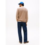 Tommy Jeans Pulover 'ESS' rjava | Shoptok.si