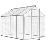 vidaXL vanjski Kavez za Ptice Aluminijum 178x242x192 cm | shoptok.hr