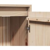 vidaXL Zidni ormarić 30 x 30 x 100 cm od masivne borovine | shoptok.hr