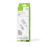 kabl 18W Type USB A na Type Micro 1m bela - CB367