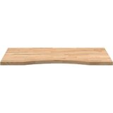 vidaXL Ploča za radni stol 80x60x2,5 cm netretirane masivne hrastovine | shoptok.hr