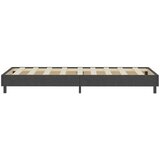 Box spring okvir za krevet od tkanine sivi 100 x 200 cm | shoptok.hr