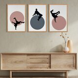 Wallity slika avenoir, 3 dela, 50 x 35 cm Cene