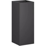  Vrtna saksija 2 kom. Crna 20 x 20 x 50 cm Čelična vrata - Crna 20 x 20 x 50 cm 2 | shoptok.hr