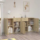  Komoda boja hrasta sonome 160 x 36 x 75 cm konstruirano drvo | Eponuda.com