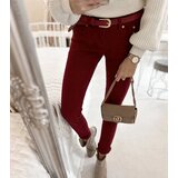 Gemre Burgundy fabric trousers Chevrette | Shoptok.si