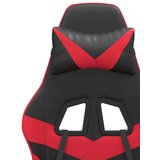  Gaming stol črna in rdeča umetno usnje, (21378146) | Shoptok.si