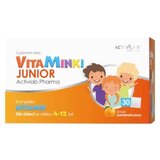 ACTIVLAB Vitamini za otroke – VitaMinki Junior okus pomaranče (30 vrečk x 3 g) Cene
