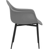  Jedilni stoli 4 kosi sive barve PP, (20812372) | Shoptok.si