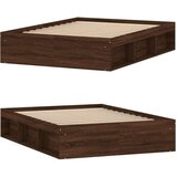  Za krevet smeđi hrast 135x190 cm bračni | shoptok.hr
