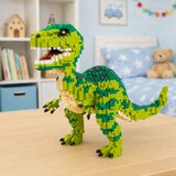 Kocke za sestavljanje dinozavrov s 1457 elementi - zeleni | Shoptok.si