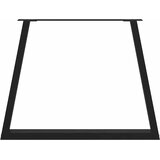  Noge za blagovaonski stol V-oblik 3 kom Crne 100 x (72-73,3) cm Čelik | Eponuda.com