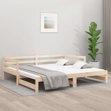  Dnevni krevet na izvlačenje bez madraca 80x200 cm | shoptok.hr