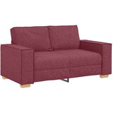  Dvosjed Kauč Vino Crvena 120 cm Tkanina - boja crnog vina 120 cm | shoptok.hr