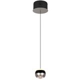 Trio Select Crna/u srebrnoj boji LED viseća svjetiljka ø 15,5 cm Orbit – Cijene