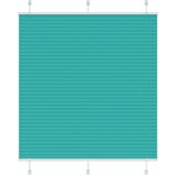 vidaXL Plisirana žaluzija Petrol Green 120x150 cm Širina tkanine Cene
