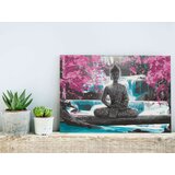  Slika za samostalno slikanje - Buddha and Waterfall 60x40 | shoptok.hr