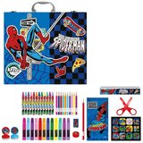 Spiderman Kovčežić s priborom za bojanje Marvel Spider-Man, 31 x 28 x 4 cm | shoptok.hr