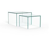 Actona steklene mizice v kompletu 2 ks 50x50 cm dice – | Shoptok.si