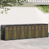  Skladištenje kanti za 3 kante Antracit 340 x 77.5 x 115.5 cm | shoptok.hr