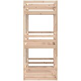 vidaXL Trojni pograd 75x190 cm trdna borovina | Shoptok.si
