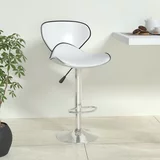  Barski stolac od umjetne kože bijeli