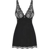 Obsessive Luvae - spavaćica s cvjetnim kamenčićima i tangama (crna) | shoptok.hr