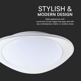  LED prigušiva plafonska svetiljka LED/40W/230V 3000-6500K 45 cm bela + daljinski upravljač | Eponuda.com
