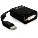 61847 DisplayPort / DVI adapter [1x muški konektor DisplayPort - 1x ženski konektor DVI, 24 + 1 pol] crna s ferit