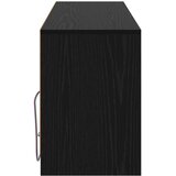 TV ormar 100 x 34 x 50 cm Crni hrast Konstruirano drvo | Eponuda.com