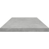 Police za knjige 4 kom siva boja betona 80x20x1,5 cm drvena | shoptok.hr