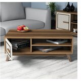 Hanah home set za dnevnu sobu ayla walnut cream | ePonuda.com