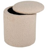 Venture Home puf s prostorom za pohranu Limpen ⌀32 × 40 cm, bež | shoptok.hr