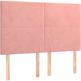  Uzglavlja 4 kom ružičasti 72 x 5 x 78/88 cm baršunasta | shoptok.hr