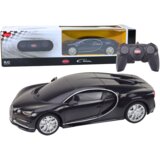  Remote Control Car Bugatti Veyron Chiron 1:24 Black | shoptok.hr