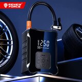  Prenosni led aku. 3600mah električni kompresor usb do 10bar z lcd | shoptok.hr