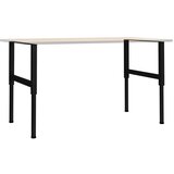vidaXL Okviri za radni stol 2 kom metalni 85 x (69 - 95,5) cm crni | shoptok.hr