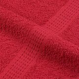  ručnici z tuširanje 10 kom crveni 70x140 cm 360 gsm 100% pamuk | shoptok.hr